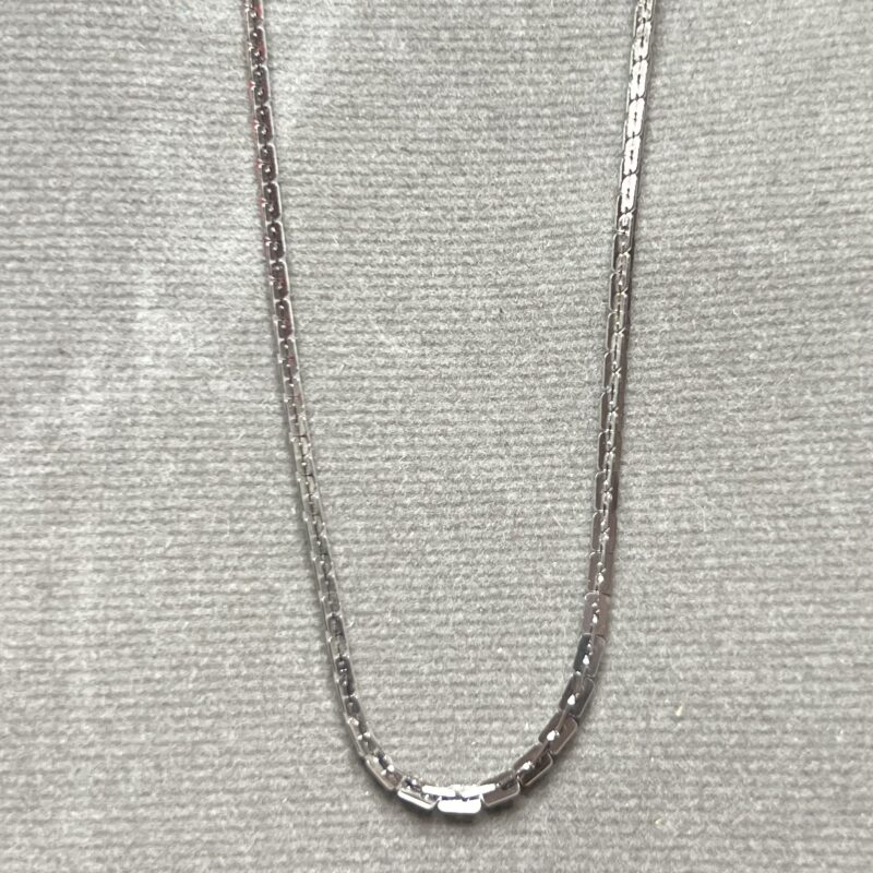 Stainless Necklace - 18" x 2mm Kris-Cross Chain