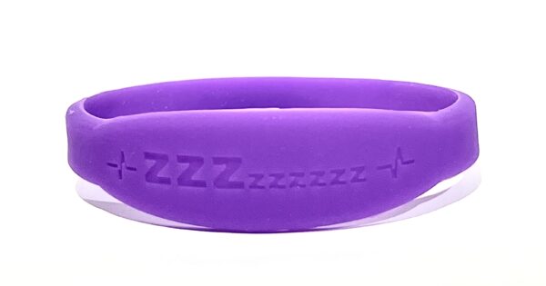 Silicone - Sine Band Purple "Sleep ZZZzzzzzz"