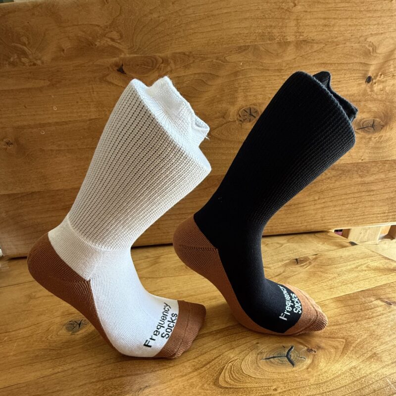 Bamboo / Copper infused Frequency Socks